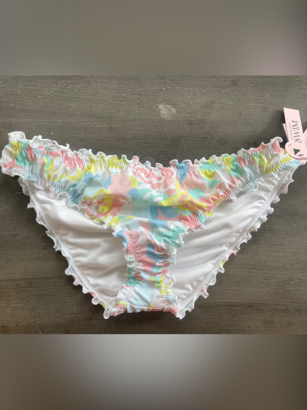 Victoria’s Secret Cheeky Ruffle Bikini Bottom Women’s sz Medium
